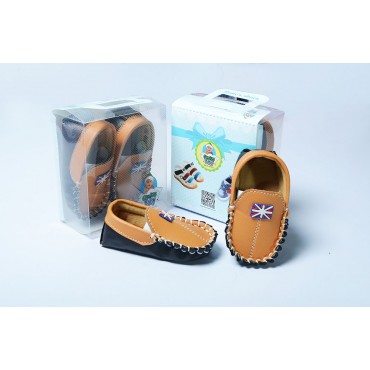 Baby Loafer Shoes Black Brown American  