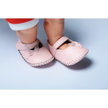 Baby Belly Shoes Pink Bow