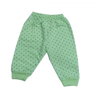 Exclusive Baby Pants, Star Print - GREEN, BLUE, PEACH (Pack Of 3 Leggings) - Large Size