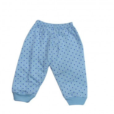 Exclusive Baby Pants, Star Print - GREEN, BLUE, PEACH (Pack Of 3 Leggings) - Medium Size