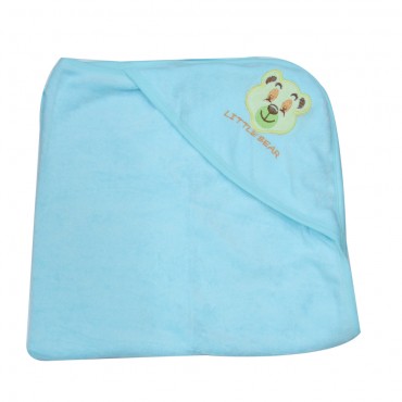 Fun Hooded Towels for Newborns, Turkey Mix - YELLOW, MINT (Pack of 2 Towels)
